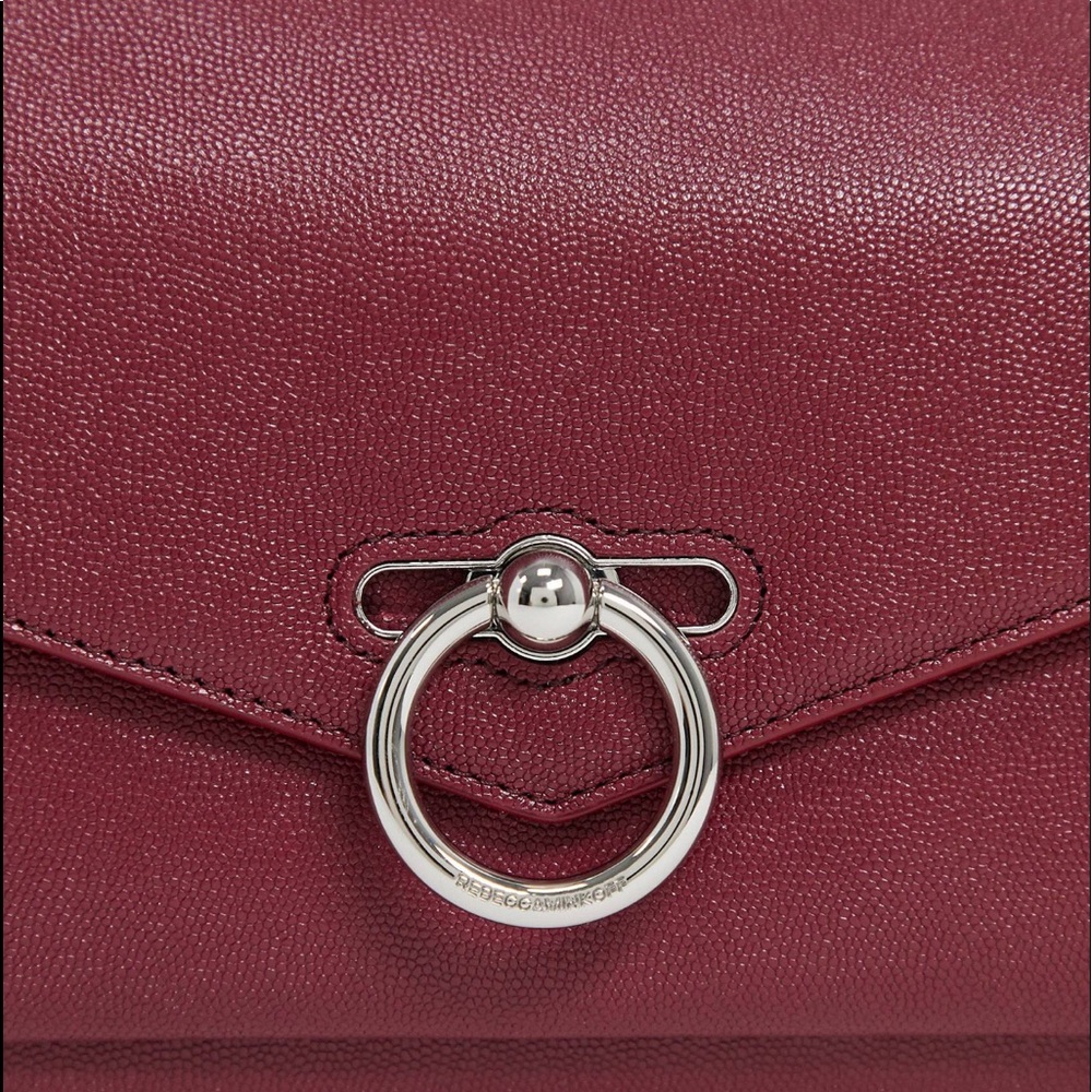 Rebecca Minkoff Leather Shoulder Bag in Red - Picture 4 of 9